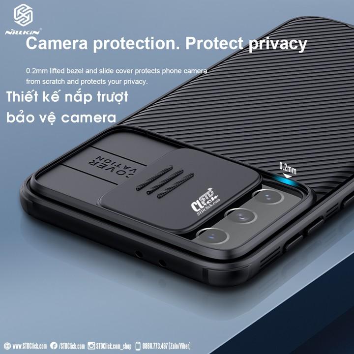 ỐP LƯNG DÀNH CHO ĐIỆN THOẠI SAMSUNG GALAXY S21 PLUS 5G NILLKIN CAMSHIELD PRO BẢO VỆ CAMERA 