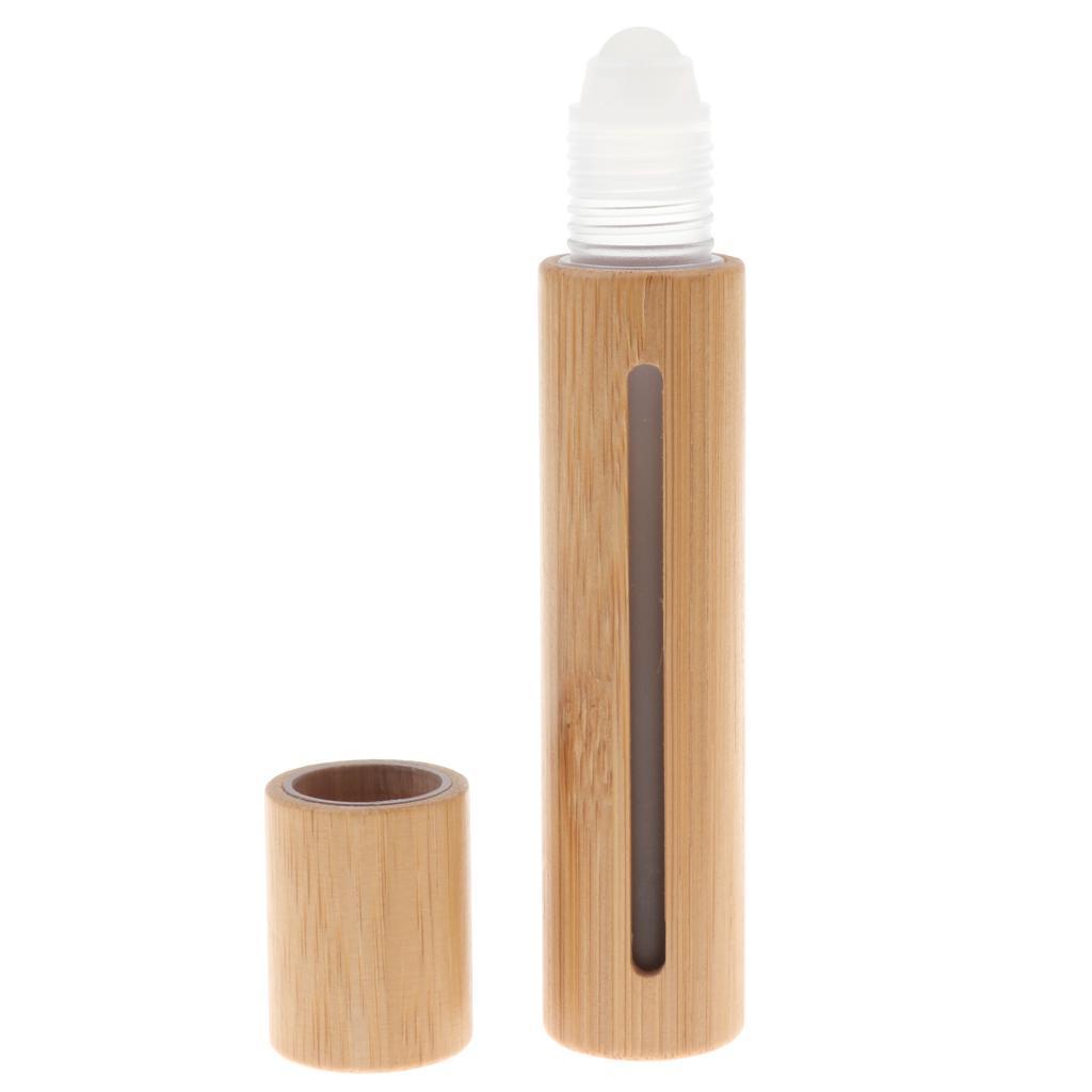 Portable Essential Oil Roller Bottle Case Holder, Refillable Perfume Lotion Roller Bottle, 15ml