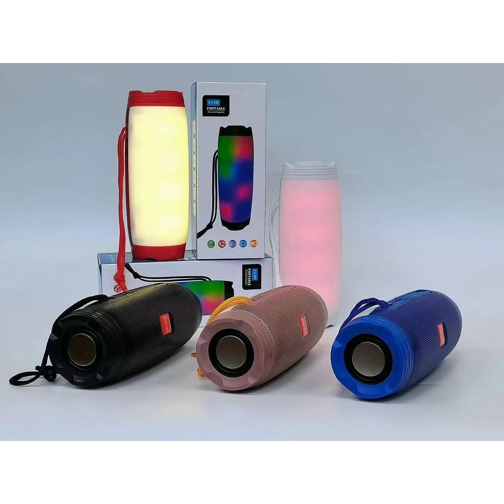 Loa Bluetooth Đèn Led CL157 nghe nhạc cực chất âm thanh sống động