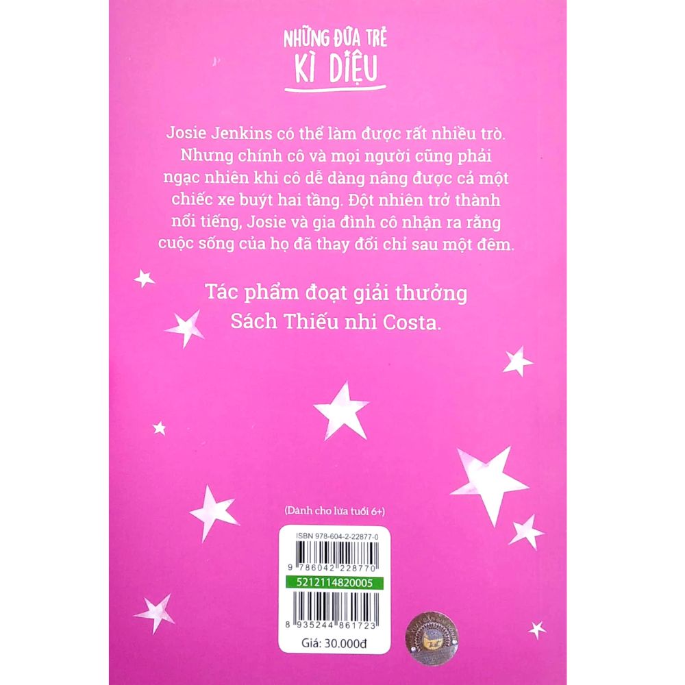 Sách Những Đứa Trẻ Kì Diệu - Cô Bé Khỏe Nhất Thế Giới