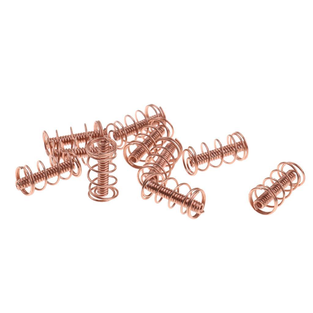10pcs Carp Spring Inline Fishing Feeder Coarse Fishing Tackle Baits Cage