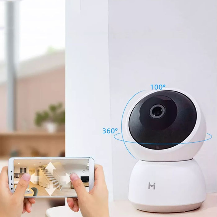 Camera Xiaomi IP 360 Imilab Home Security Chất Lượng Cao 1296x2304, Đàm Thoại 2 Chiều - Hàng chính hãng