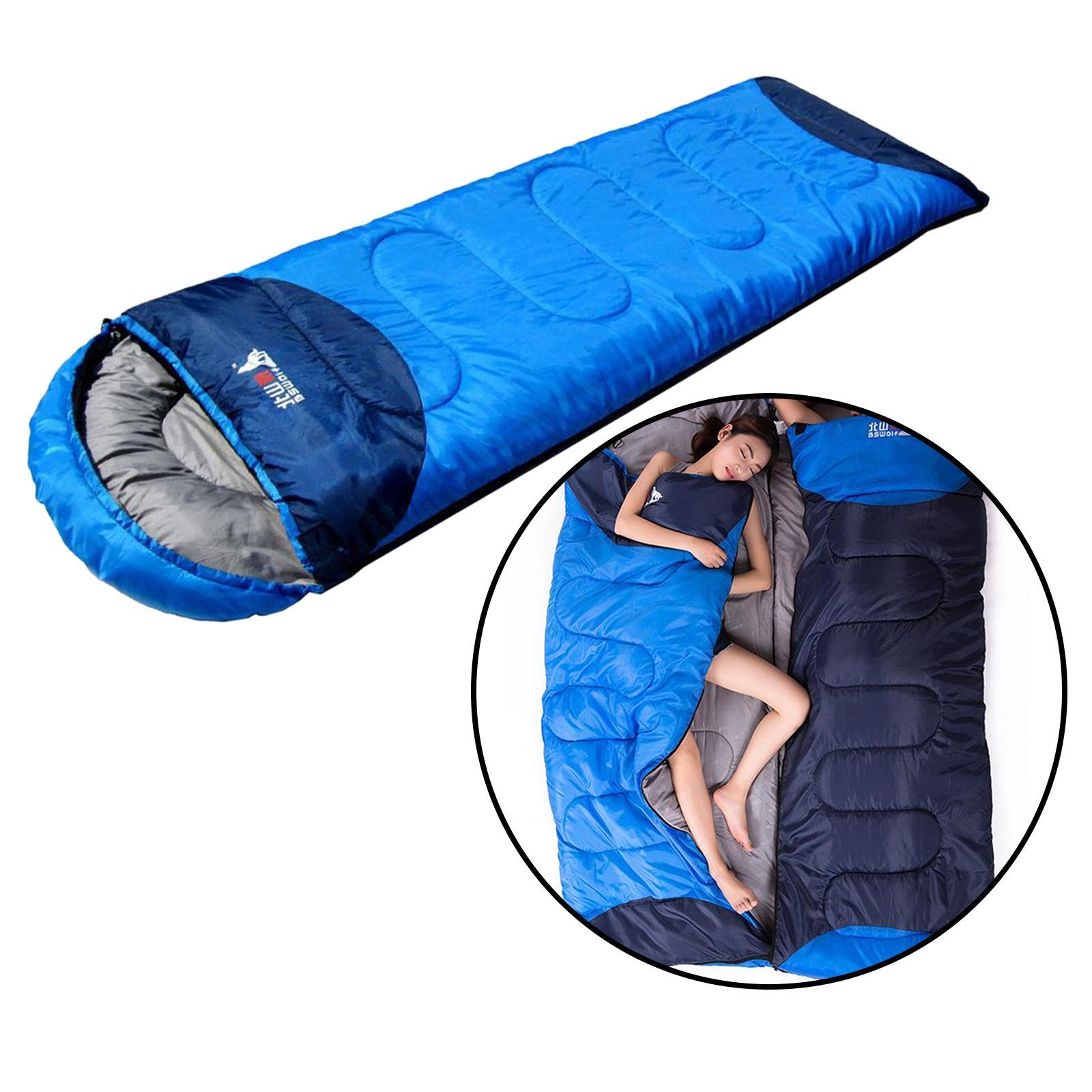 Camping Sleeping Bag - 3 Season Warm &amp; Cool Weather - Summer, Spring, Fall, Lightweight, Waterproof for Adults &amp; Kids - Outdoor Travel Hiking Gear