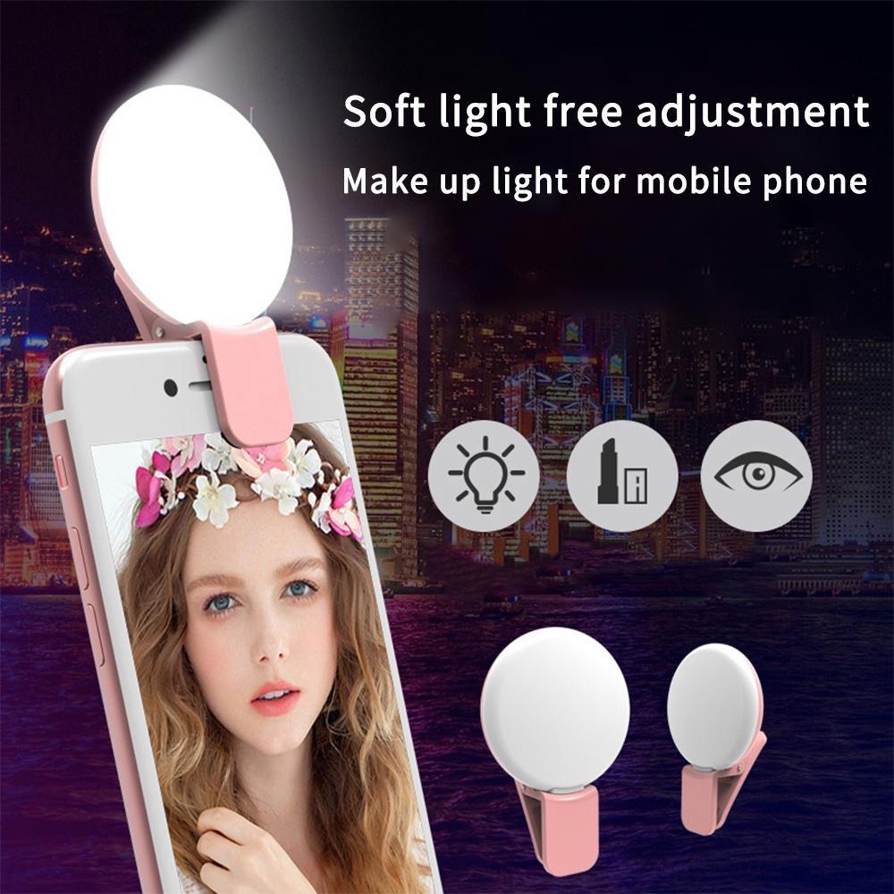 Đèn LED hỗ trợ chụp ảnh selfie kích thước nhỏ gọn chất lượng cao
