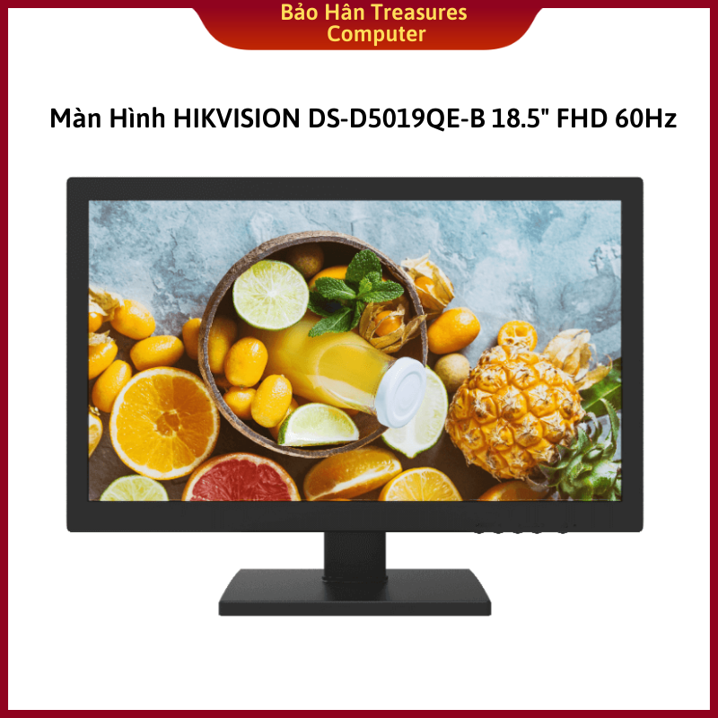 Màn Hình HIKVISION DS-D5019QE-B 18.5" FHD 60Hz - Hàng Chính Hãng
