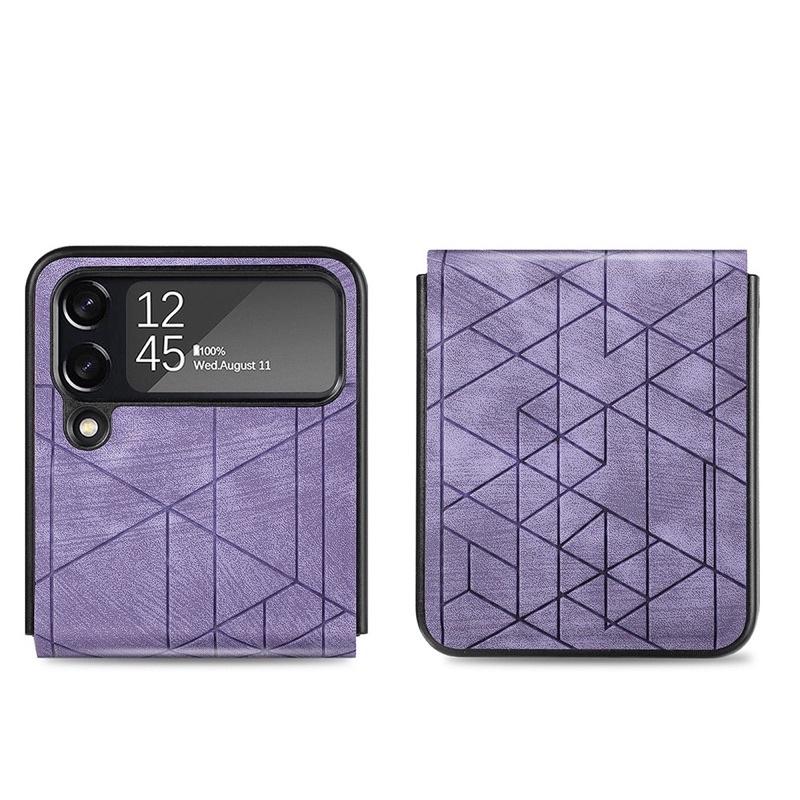 Ốp lưng dành cho Galaxy Z Flip 4 ví giả da thời trang