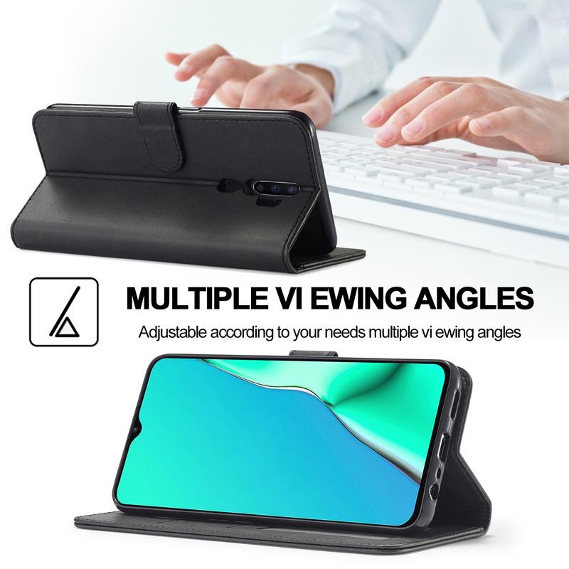Bao da điện thoại nắp lật cho Oppo A92 A72 A52 A9 2020 A55 5G/A53s 5G A72 5G/A73 5G/A53 5G A74 5G/A93 5G/A54 5G OPPO F19/A74 4G F19 PRO/A94 5G