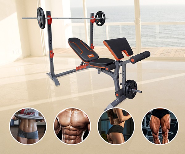 Ghế tập tạ đa năng NMS-7301, Ghế tập Gym tại nhà