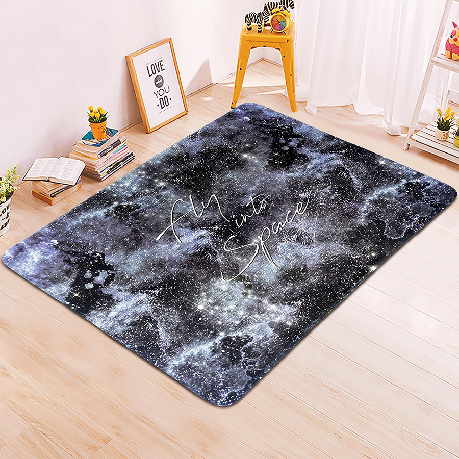 Thảm lớn DTP in hình into space Carmi (100 x 140 cm)