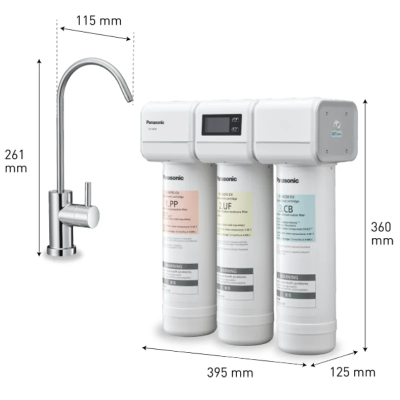 Máy lọc nước Panasonic UF TK-CB430-ZEX - Hàng chính hãng