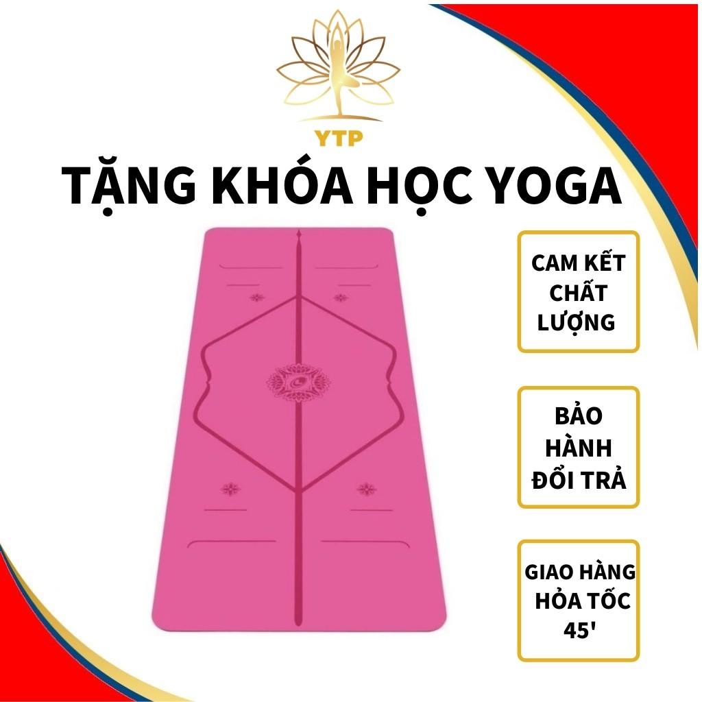 Thảm Tập Yoga Cao Su Liforme Phiên Bản Phổ Thông L1LIFORMEPT, Nhập Khẩu Anh Quốc Có Mã Vạch Kiểm Tra, Túi Chính Hãng