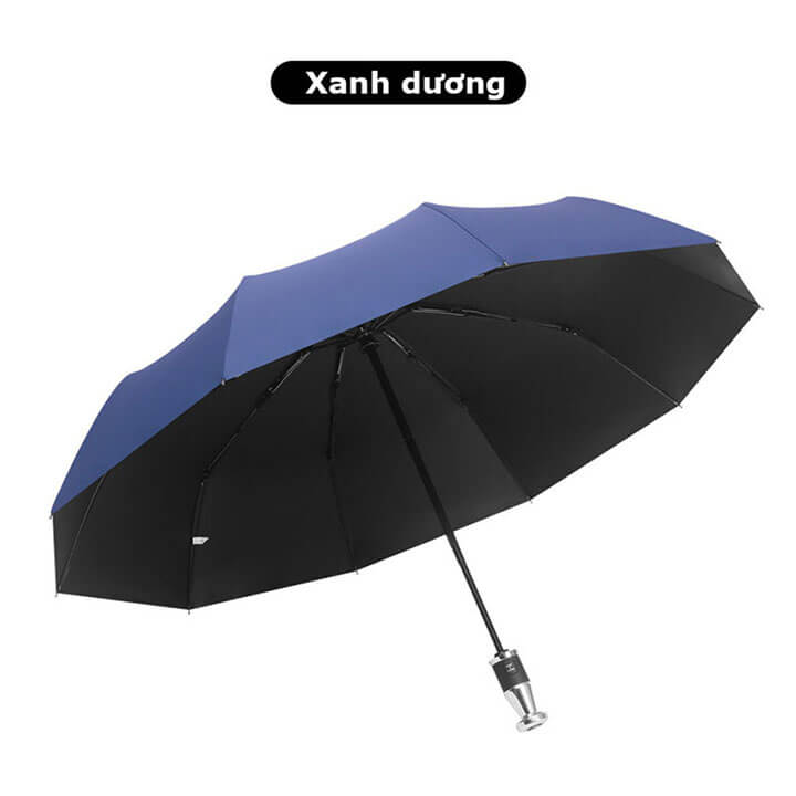 Ô dù tự động đóng mở 2 chiều chống tia UV, ô che mưa che nắng 10 nan cầm tay gấp gọn chống thấm hiệu quả - R
