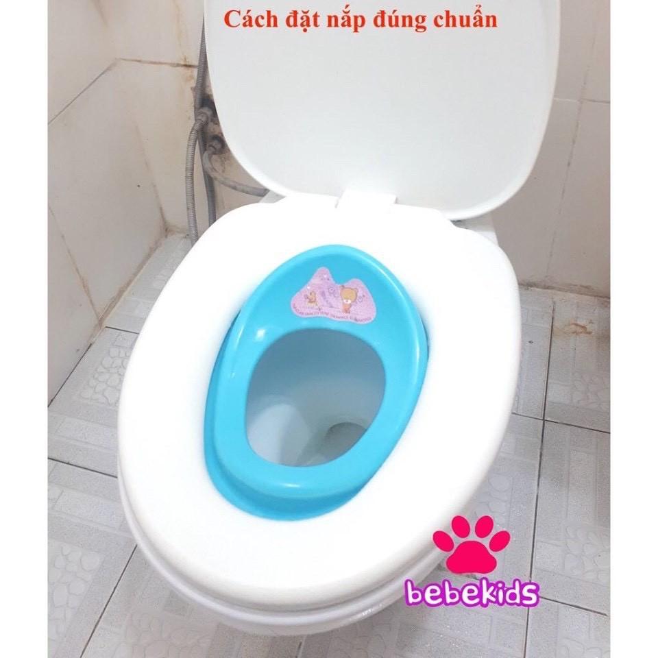 Bệ xí thu nhỏ bồn cầu việt nhật<3