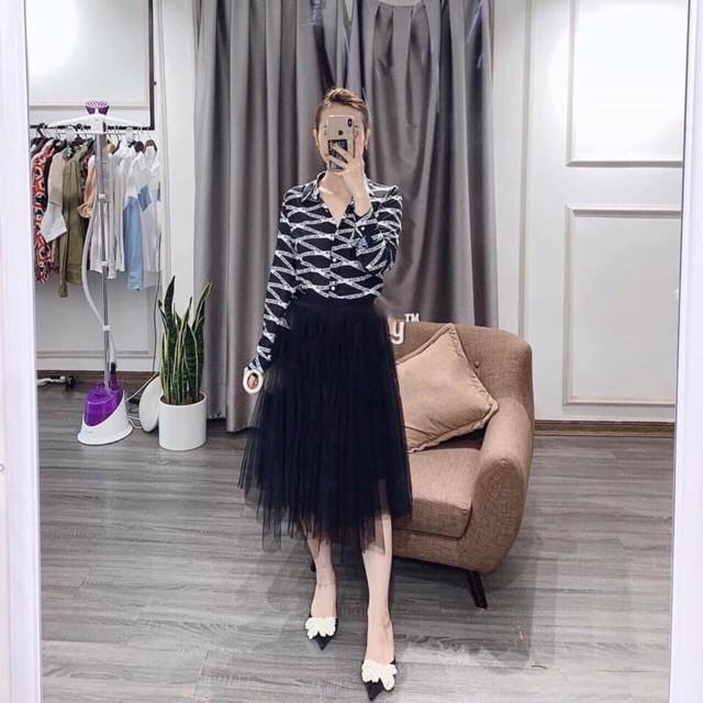 Chân váy tua nhọn hot hit