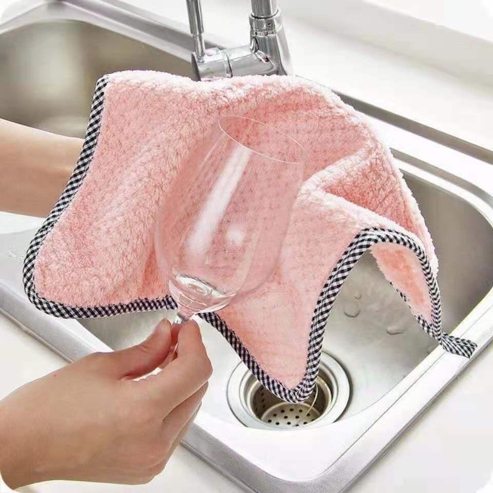 Khăn Lau Tay Hình Vuông Khăn Lau Bếp Vệ Sinh H215