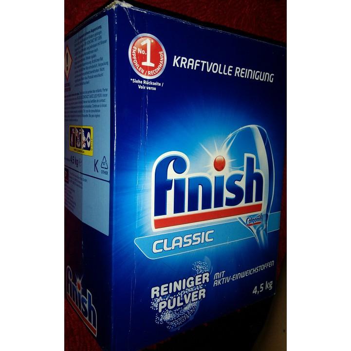 Bột rửa bát Finish hộp 4,5 kg .2.5 KG chuyên dùng cho máy rửa chén bát , bột rửa chén bát alio