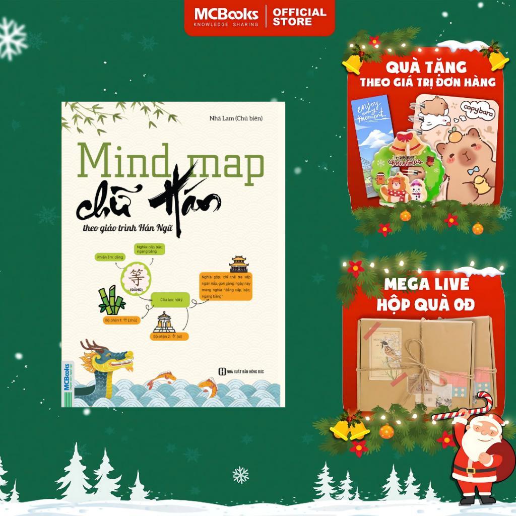 Sách - Mindmap Chữ Hán Theo Giáo Trình Hán Ngữ - MCBooks