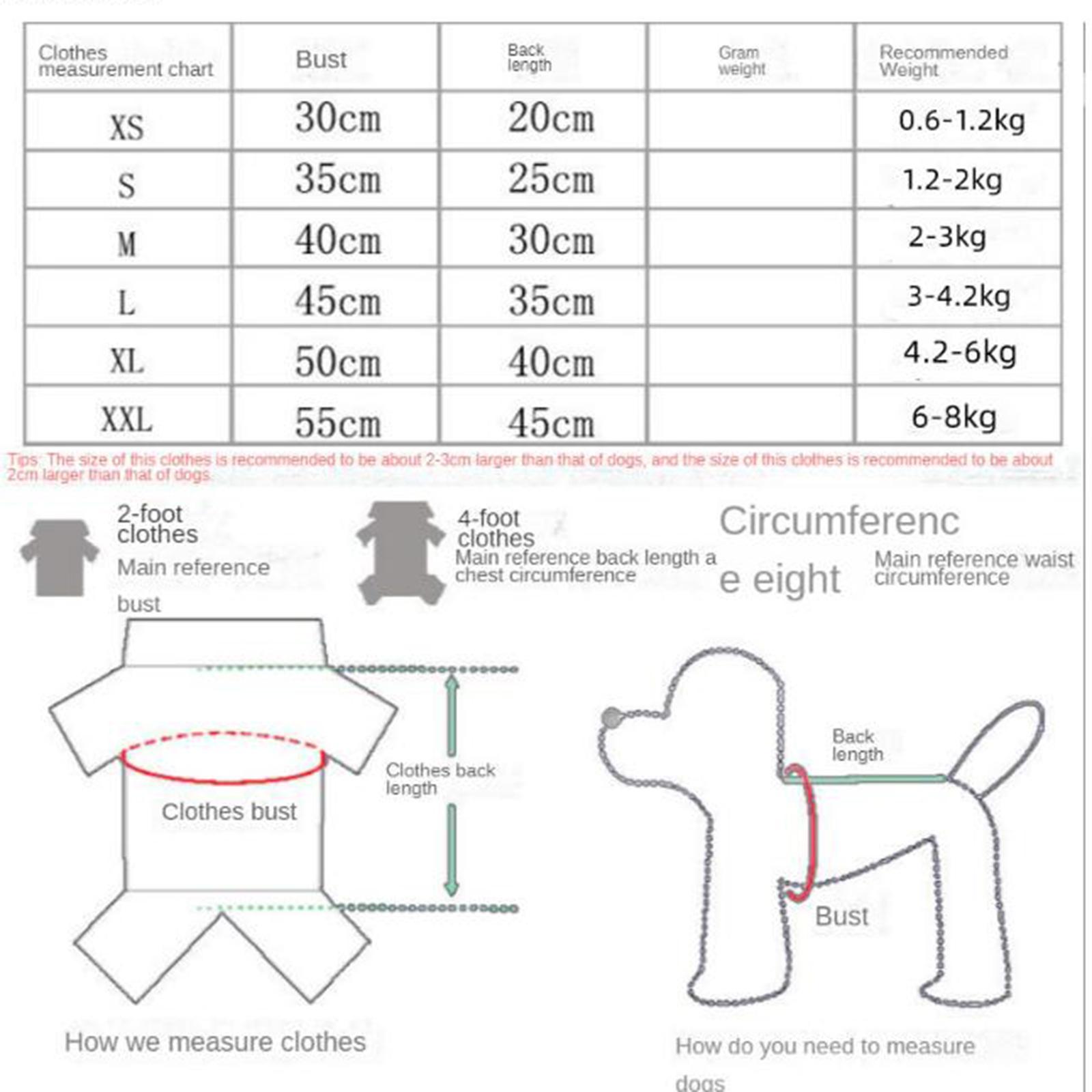Dog Chihuahua Clothes, Dog Puppy Fleece Warm Winter Coat Jacket for Miniature Dachshund Dogs Pet Vest Clothes for Dog