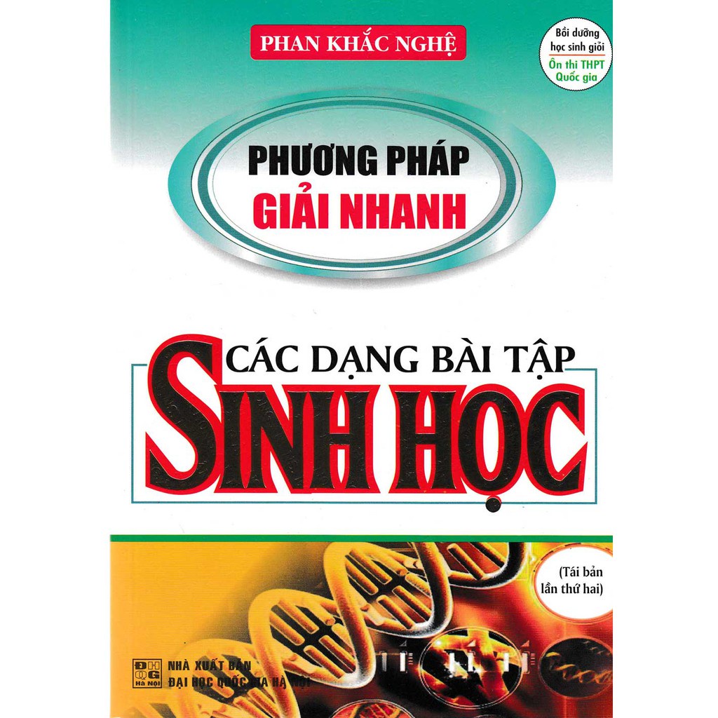 Sách - Phương pháp giải nhanh các dạng bài tập Sinh học (HA)