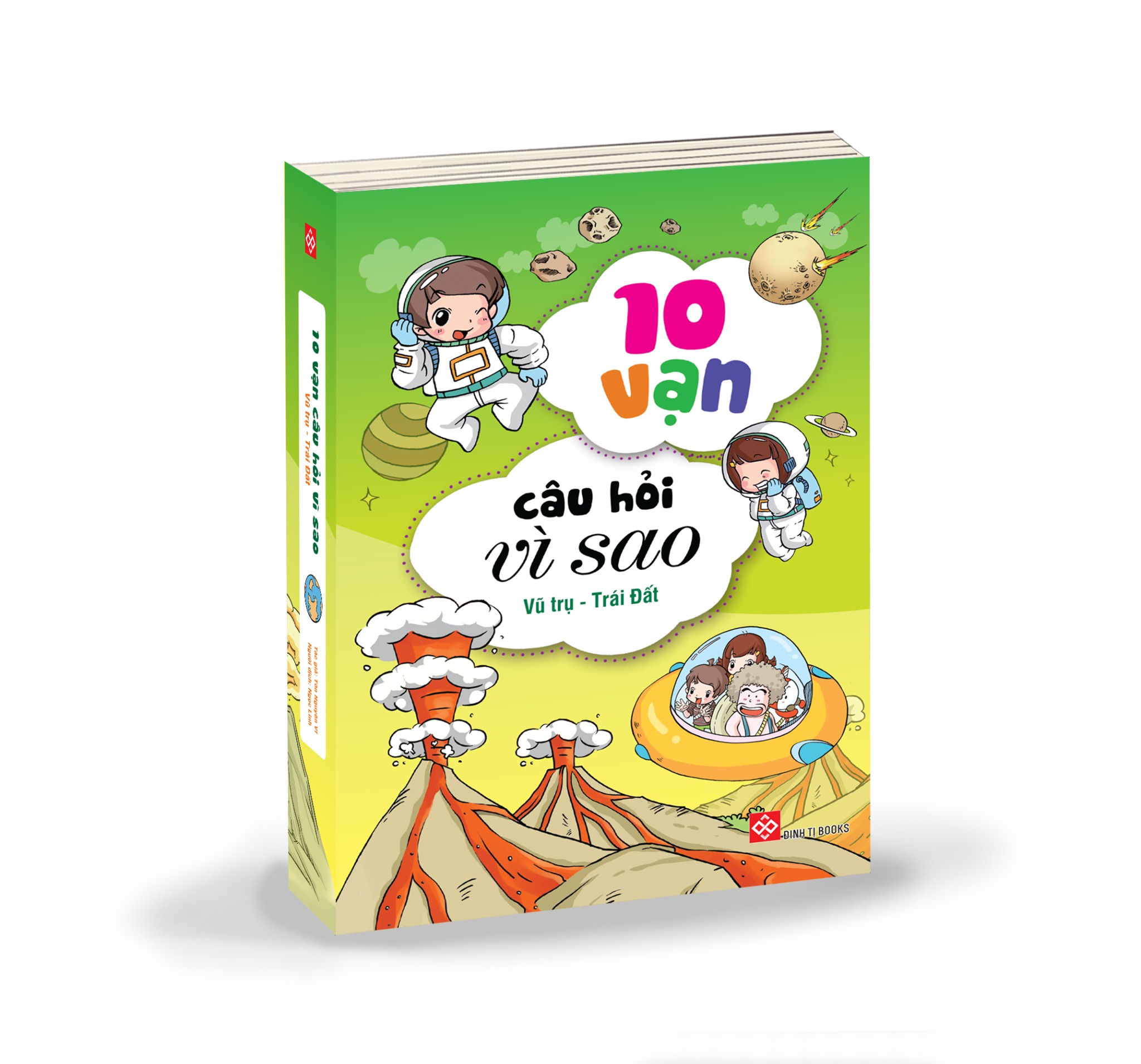 Combo 4 - 10 VẠN CÂU HỎI VÌ SAO - VŨ TRỤ - TRÁI ĐẤT 4T