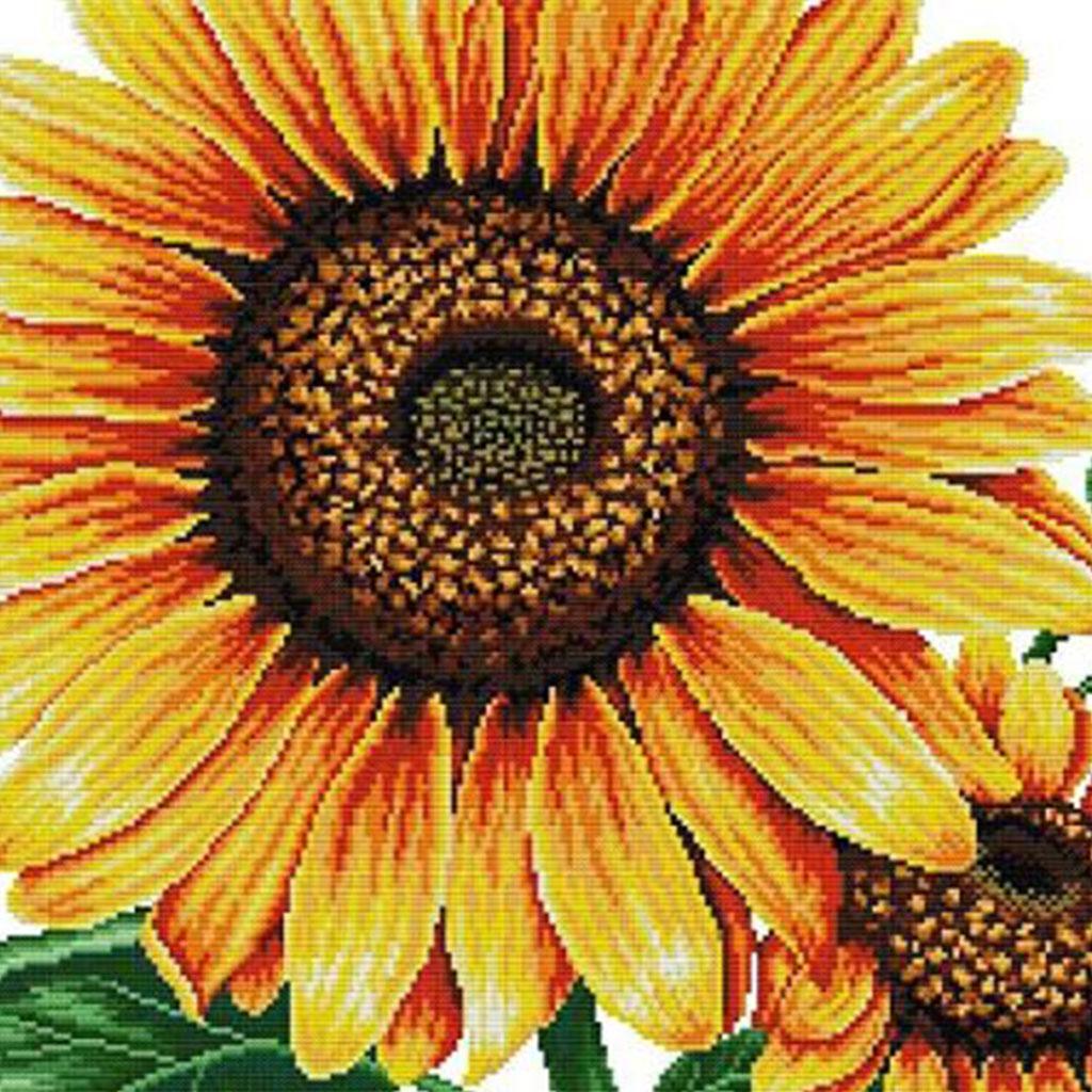 Stamped Cross Stitch Kits Pre-printed Pattern Cloth