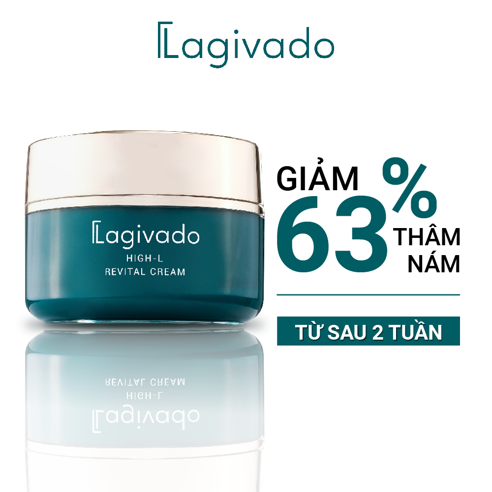 Kem dưỡng mờ thâm nám, đốm nâu Lagivado High-L Revital Cream với Fragaria vesca 51,4% - 50 g