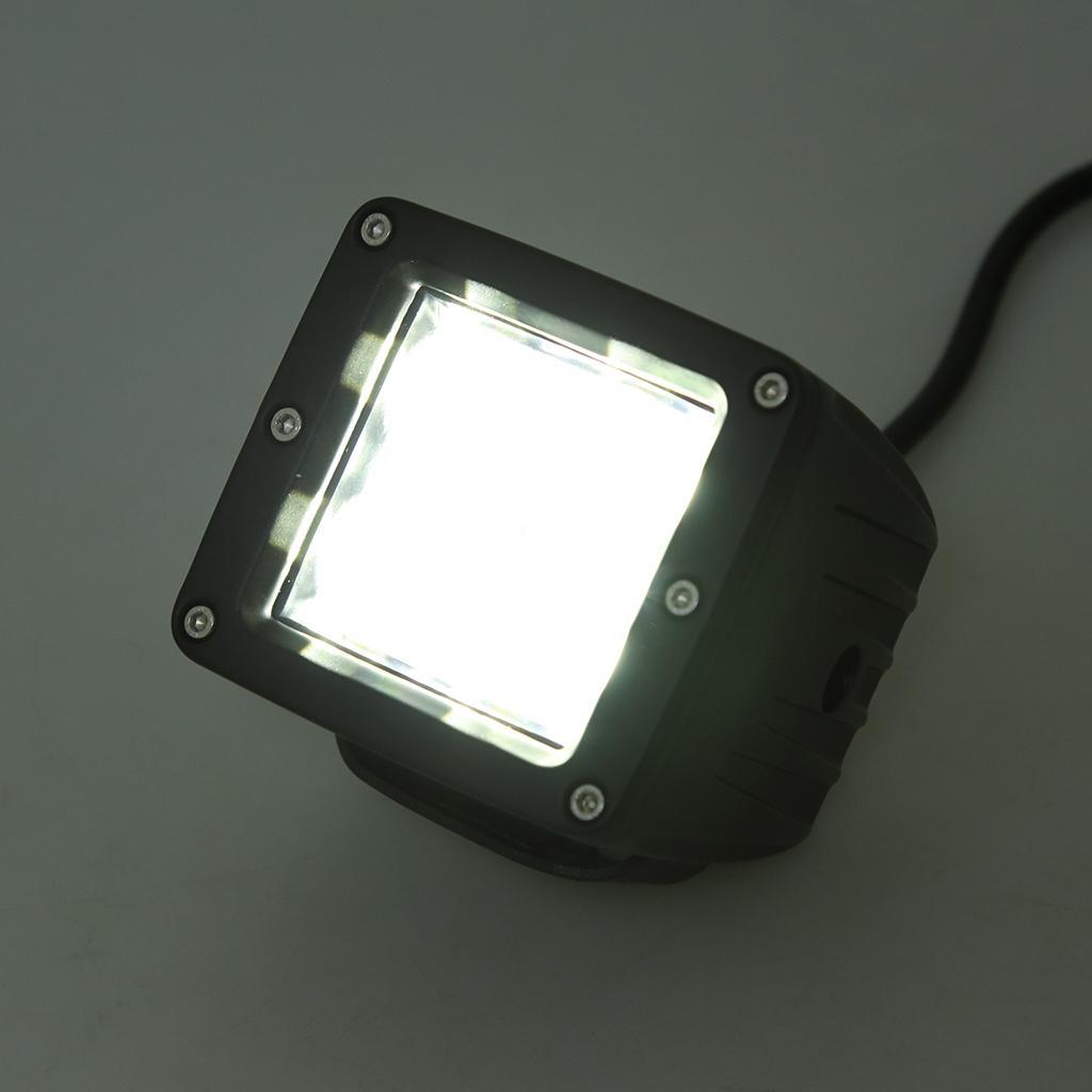 Universal Motorcycle LED Headlight Fog Headlamp Spotlight Driving Light