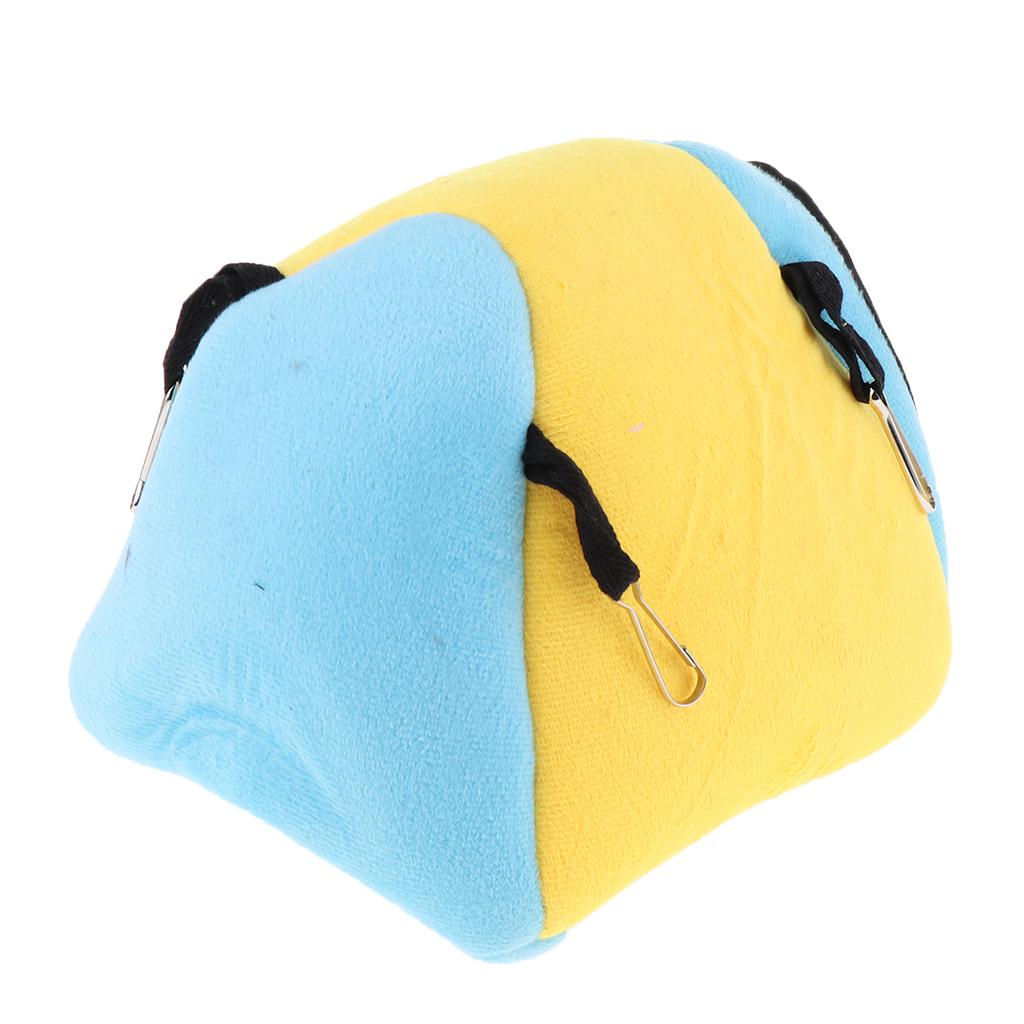 Rabbit Guinea Pig Hamster Cotton House Bed Cute for Small Animals yellow
