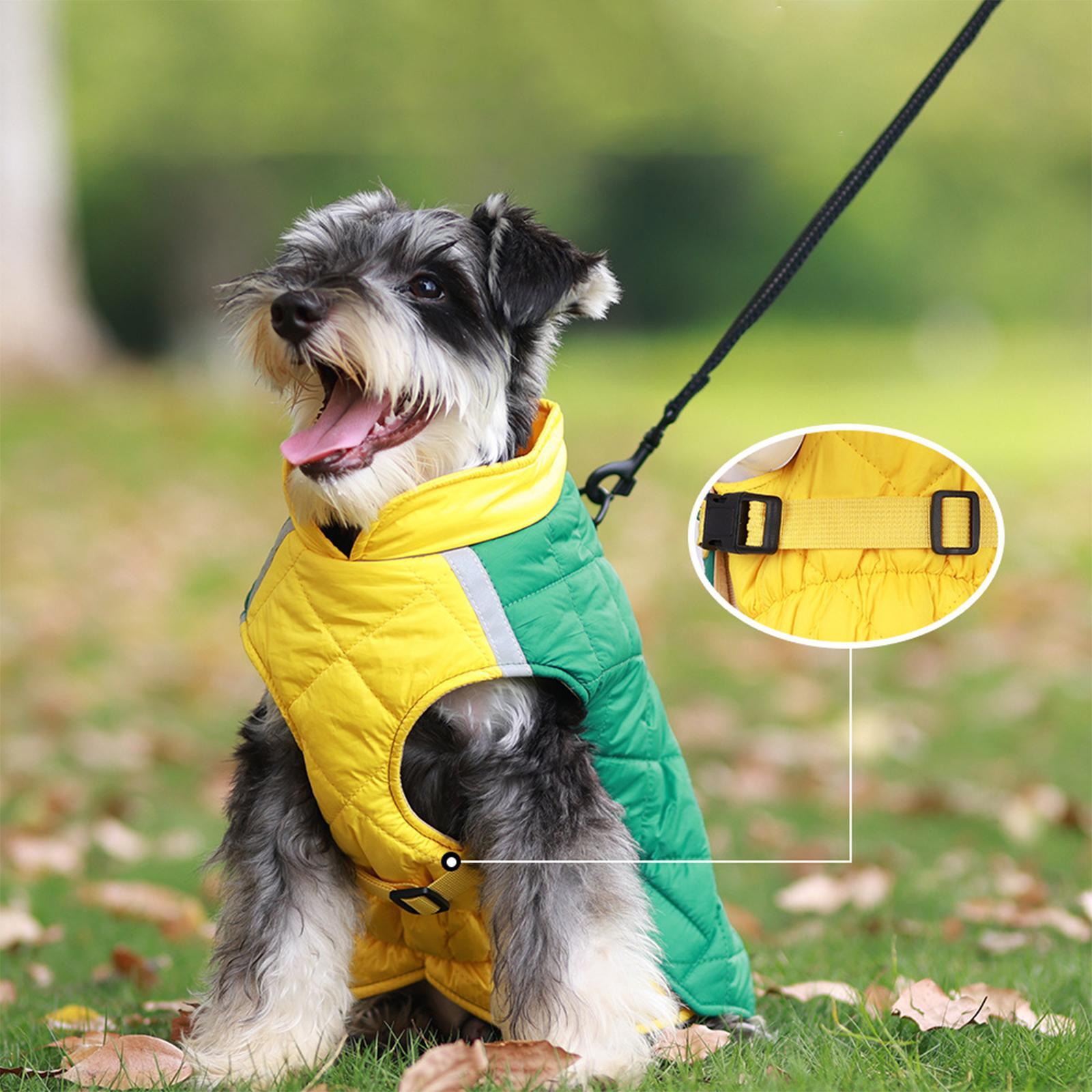 Warm Dog Clothes, Fashion Apparel Comfortable Lightweight Overcoat Jacket Clothing Vest Pet Costume Autumn