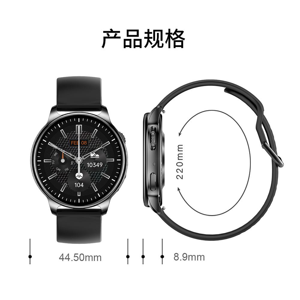 Phong cách mới nhất Đồng hồ thông minh Y22 màn hình tròn mới cuộc gọi bluetooth nhiệt độ cơ thể nhịp tim theo dõi huyết áp vòng đeo tay thể thao