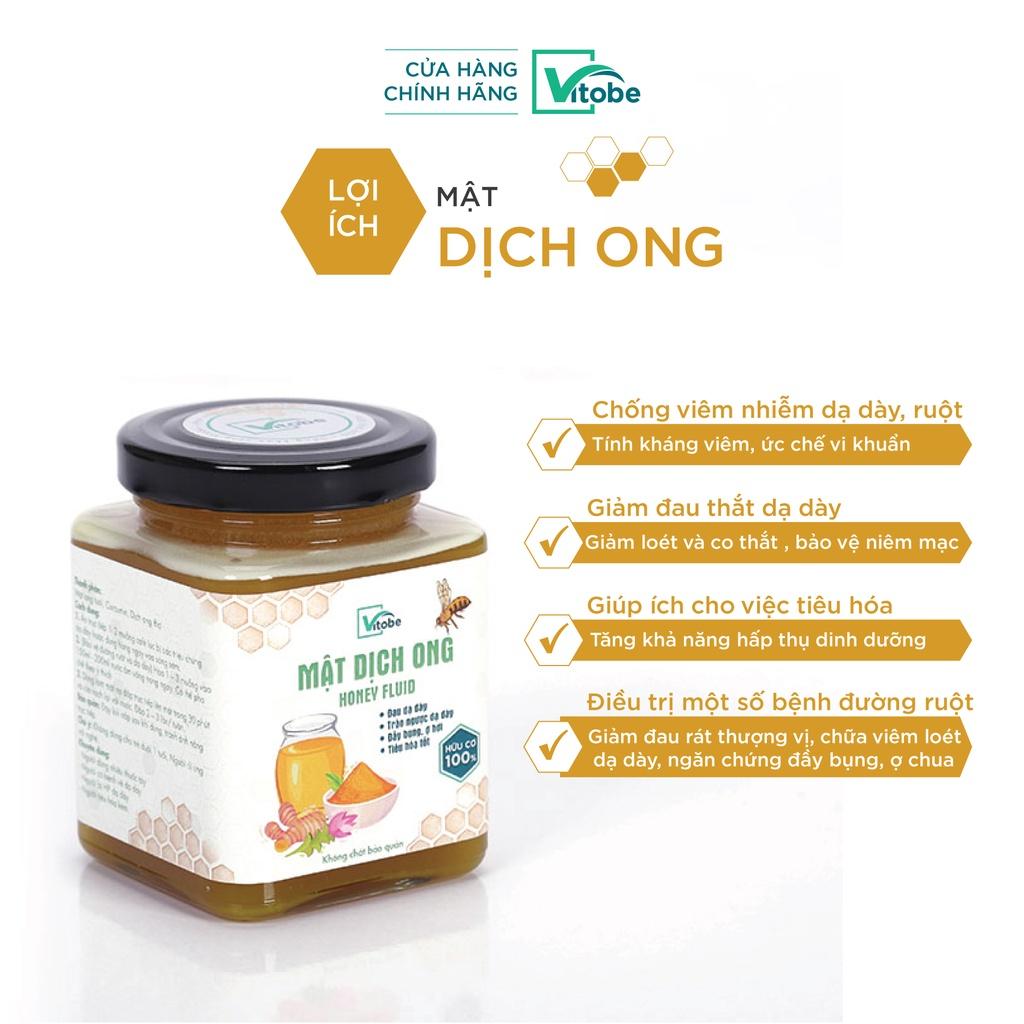 Mật Dịch Ong Vitobe - Mật ong nghệ sữa chúa - chuyên dùng cho dạ dày -