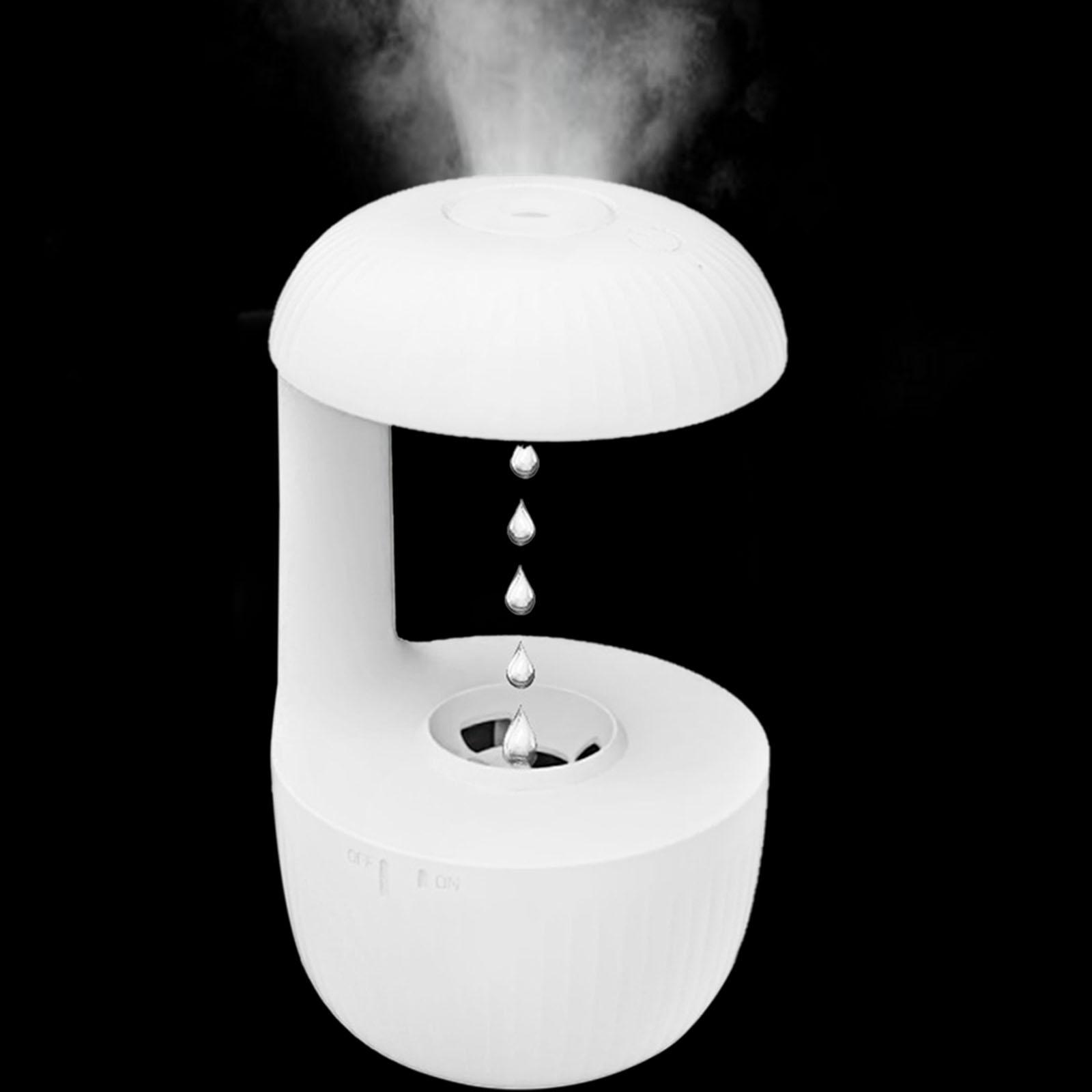 Portable Air Humidifier with Light and Water Droplet Low Noise for Nursery