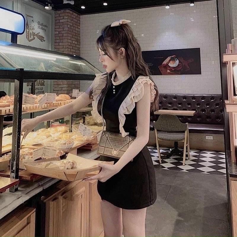 Đầm tiểu thư thiết kế chất umi đẹp