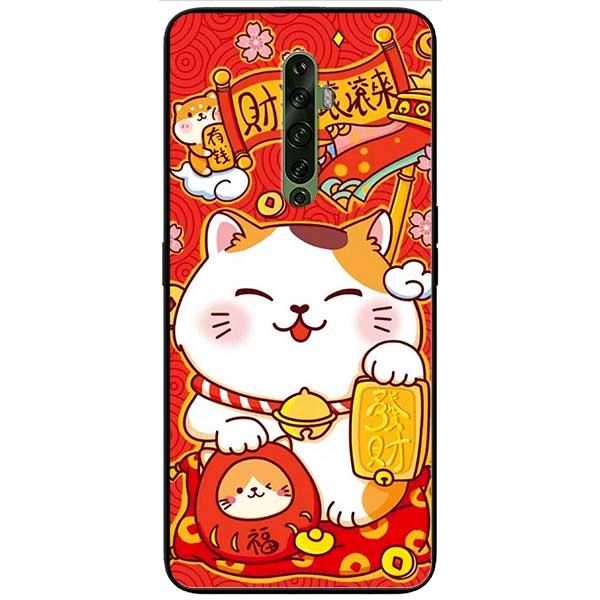 Ốp lưng dành cho Oppo Reno 2Z / 2F / 10X - Mèo Thần Tài