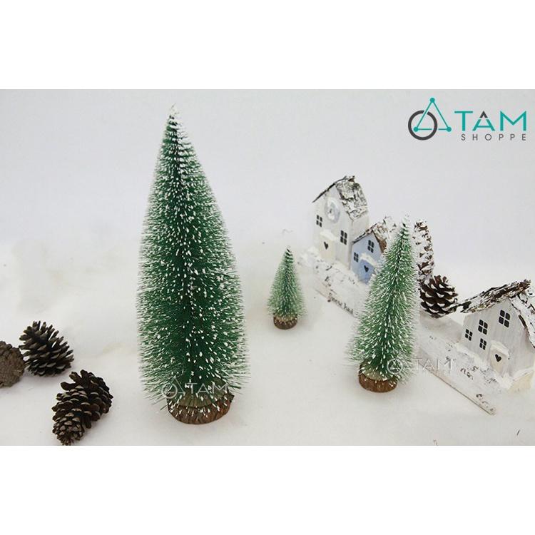 Cây thông noel cước handmade mini để bàn XMAS-TREE-27