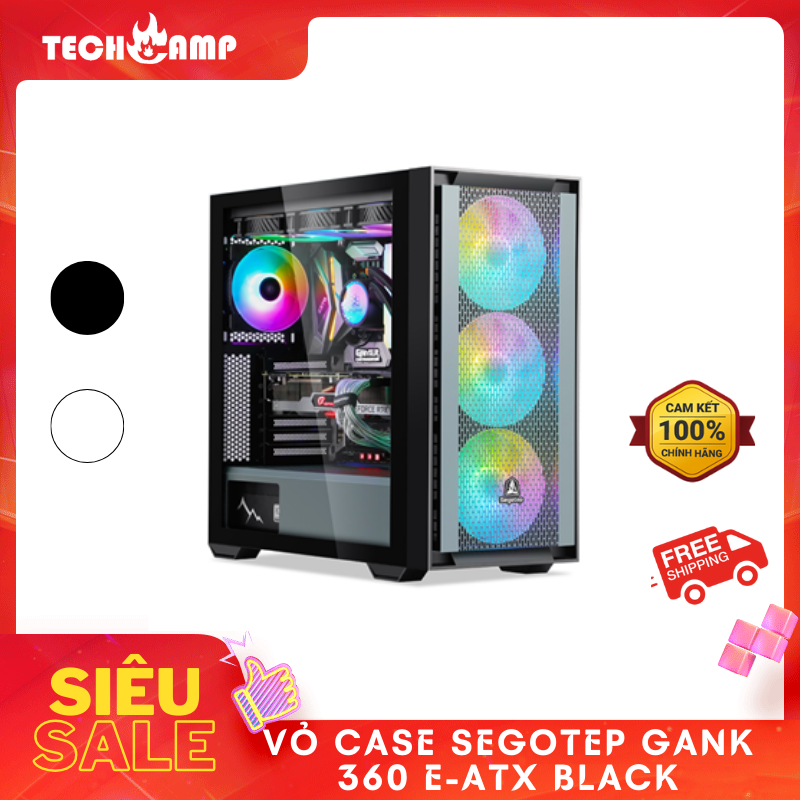 Vỏ Case SEGOTEP GANK 360 E-ATX - Hàng chính hãng