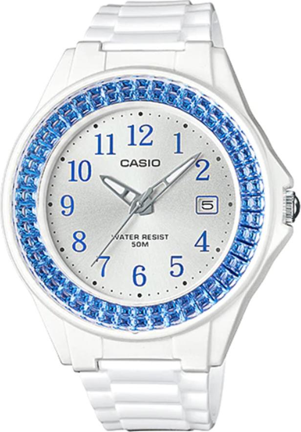 Đồng hồ nữ dây nhựa Casio LX-500H-2BVDF