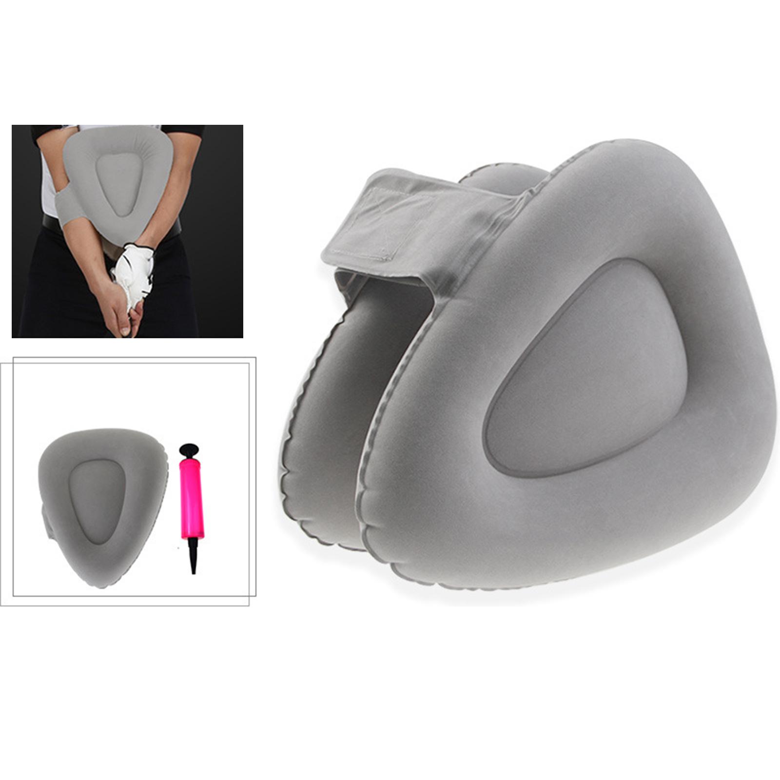 Golf Swing Training Corrector Trainer Gesture Aid Arm Control Tool grey