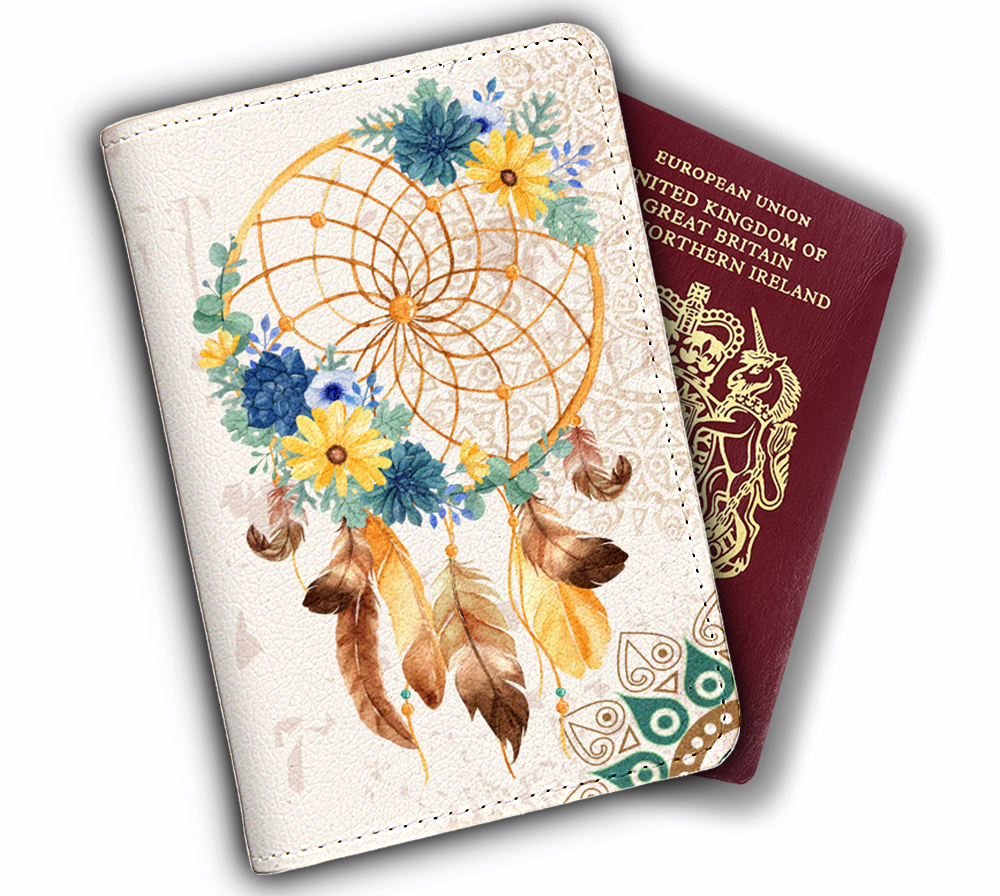 Bao Da Passport Du Lịch DREAMCATCHER - Ví Đựng Hộ Chiếu Cover Và Thẻ Phụ Kiện Vintage - Passport Cover Holder BASIC - Kiểu Dáng Tinh Tế - Tiện Lợi - LT042