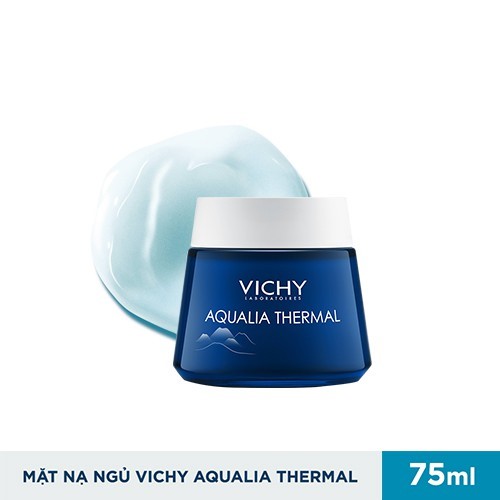 Aqualia Night Spa mặt nạ ngủ cung cấp hydrat hóa mạnh mẽ để lại làn da trông tươi tắn và rạng rỡ vào buổi sáng 75ml