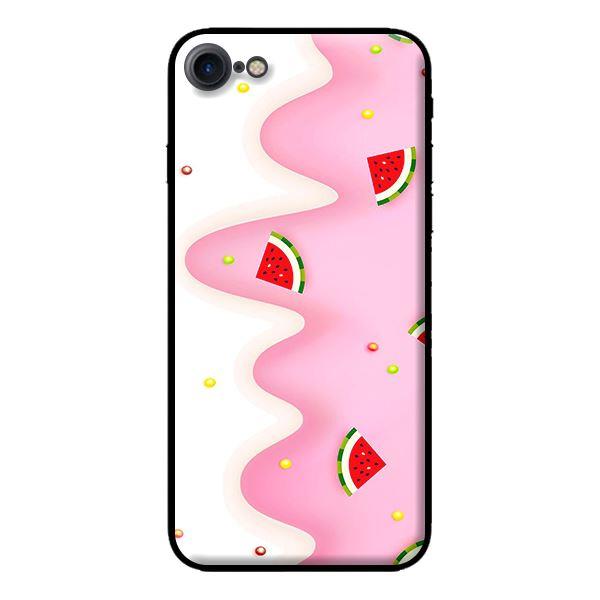 Ốp in cho iPhone 8 Họa Tiết Dưa Hấu Hồng - Hàng chính hãng