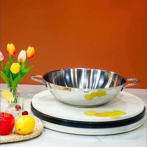 Chảo Silit wok Edelstahl 32 cm hàng chính hãng