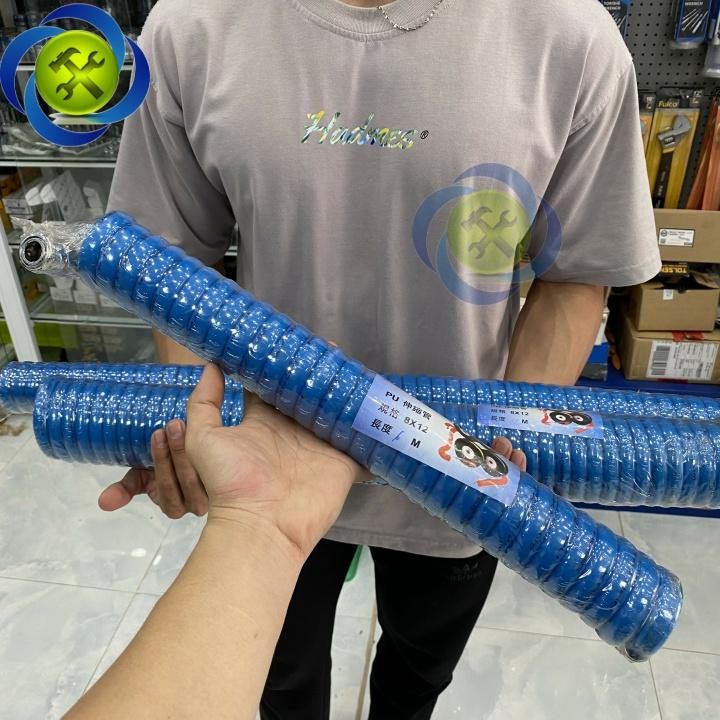 Dây hơi xoắn KALY nhựa PU đường kính ống 8x12mm có các size