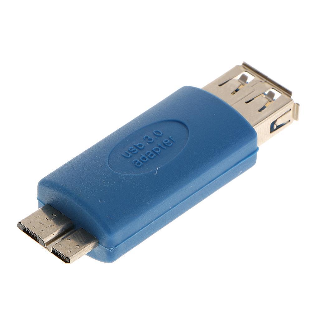 USB 3.0 Type Female to Micro B Male OTG Connector Converter Adapter