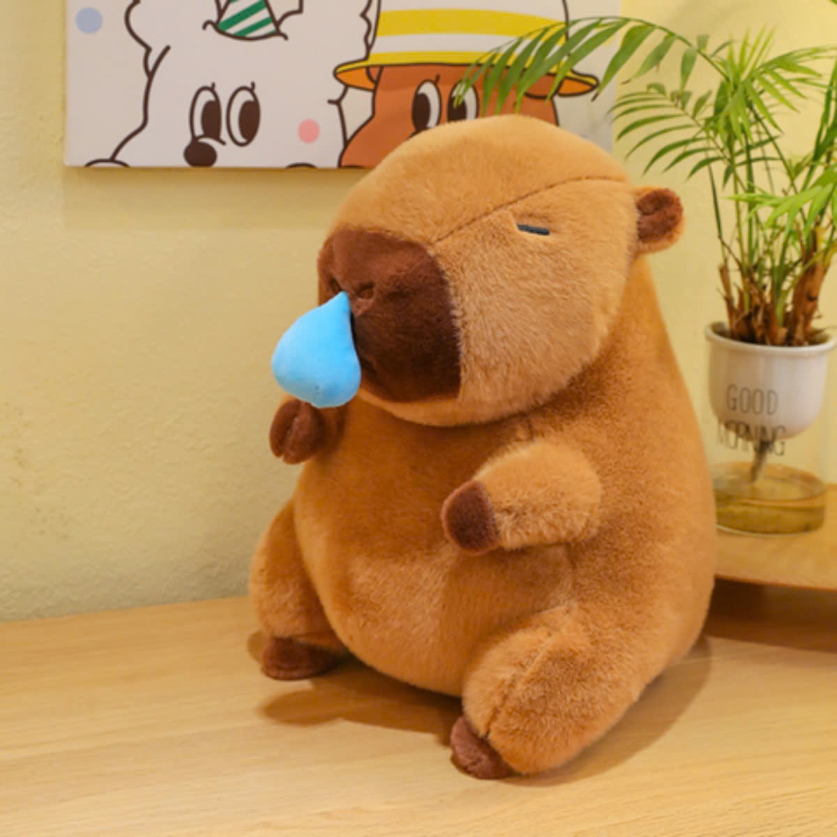 Đồ chơi thú bông hình Capybara 32cm VALUE TOYS B5-01 (mẫu ngẫu nhiên)
