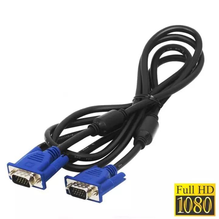 Hình ảnh Dây cáp VGA 1.5M Đen chống nhiễu loại cực tốt