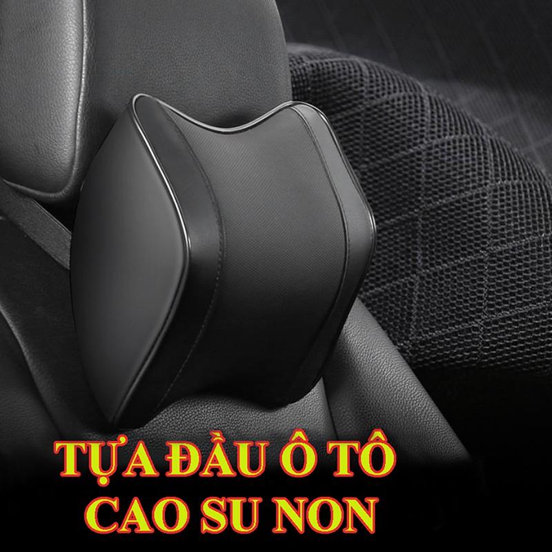 GỐI TỰA ĐẦU Ô TÔ VÀ TỰA LƯNG Ô TÔ CHẤT LIỆU CAO SU NON CAO CẤP T03