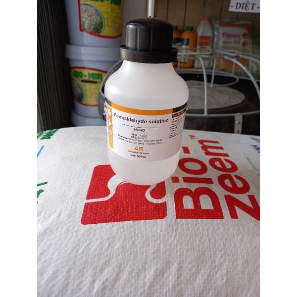 Formaldehyde HCHO 37-40% chai 500ml
