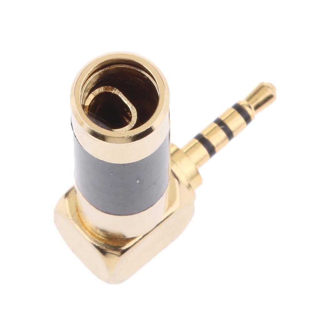 Professional 2.5mm Jack Gold Plated Audio Stereo adapter Converter for Headphone