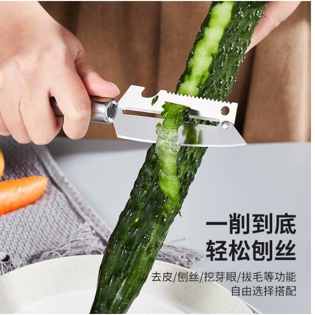 Combo 5 Món Dao Nạo Rau Củ Đa Năng Chất Liệu Inox Cao Cấp